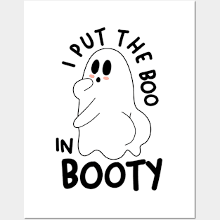 I Put The Boo In Booty Funny Halloween Vol.2 Posters and Art